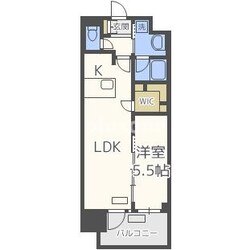 プレサンス心斎橋ニストの物件間取画像